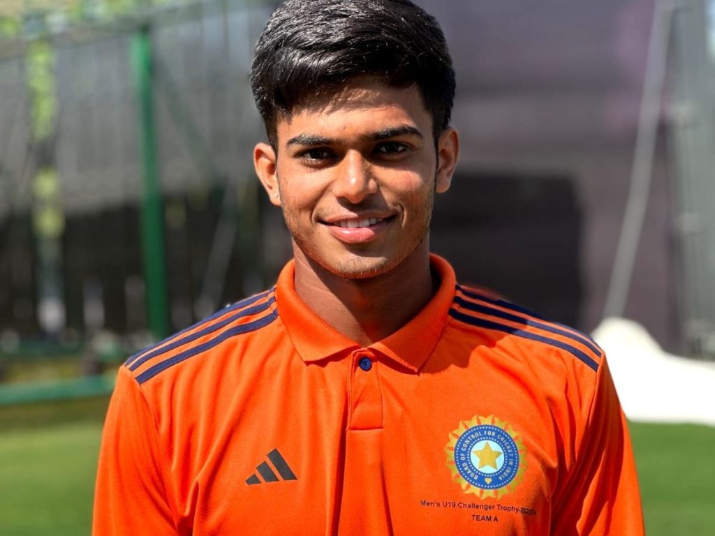 Raj Limbani, a cricketer from the Patidar