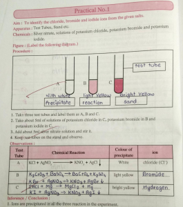 Navneet Science Journal std 10 All Practical Answers - CareerGuide
