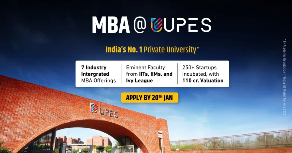 Upes Mba