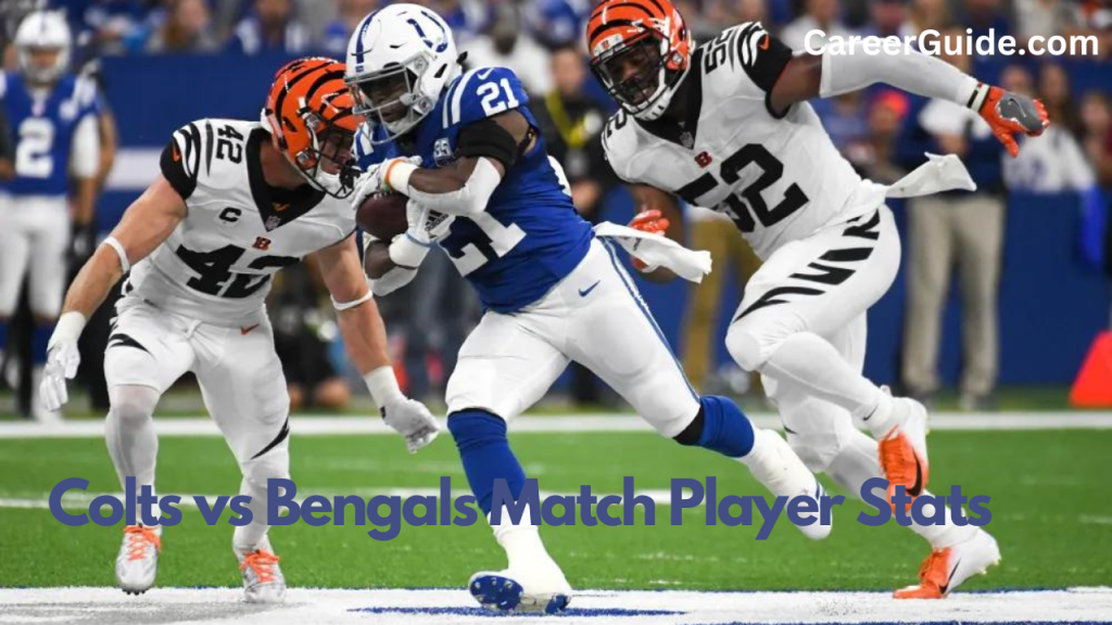 Colts Vs Bengals Match Player Stats