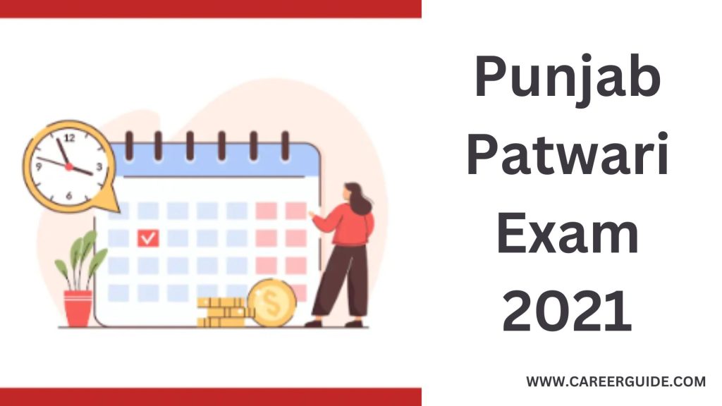 Punjab Patwari Exam Date 2021