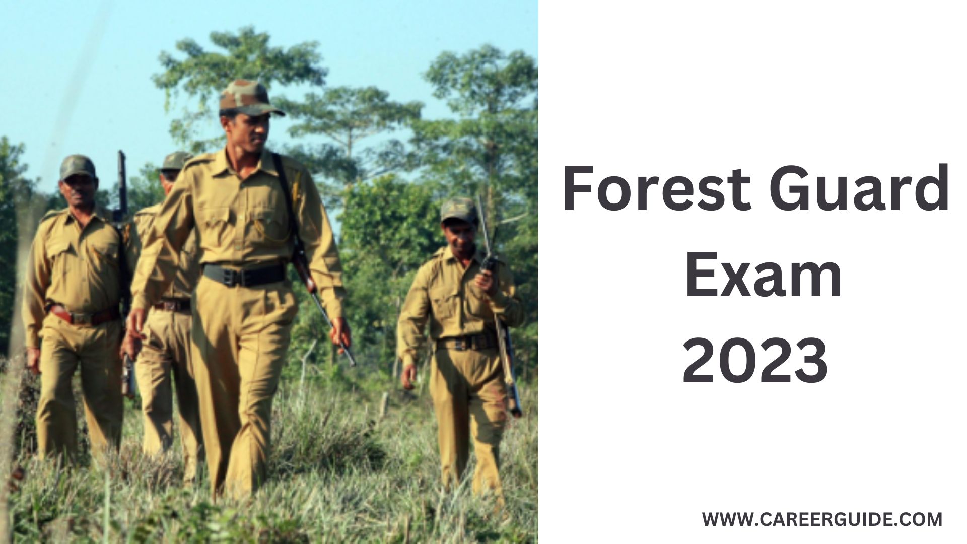 Forest Guard Exam Date 2023: Exam Pattern, Eligibility, Syllabus ...
