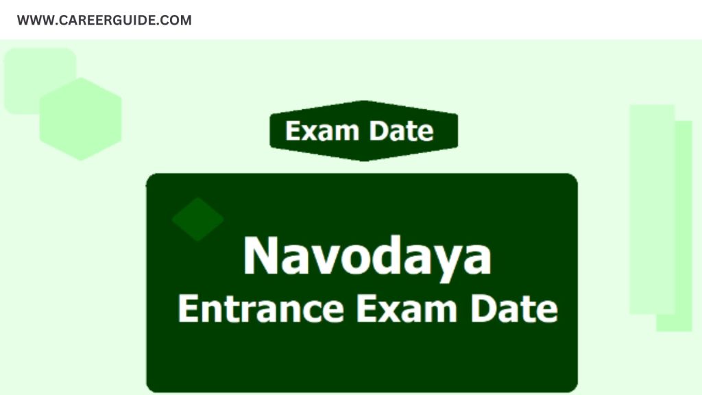 Navodaya Exam Date