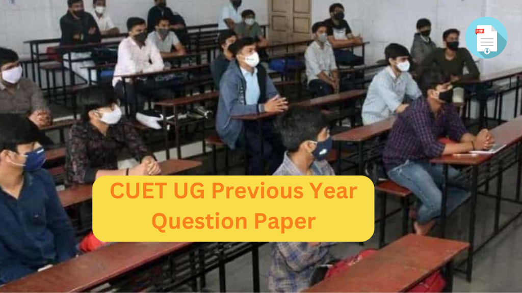 CUET UG Previous Year Question Paper