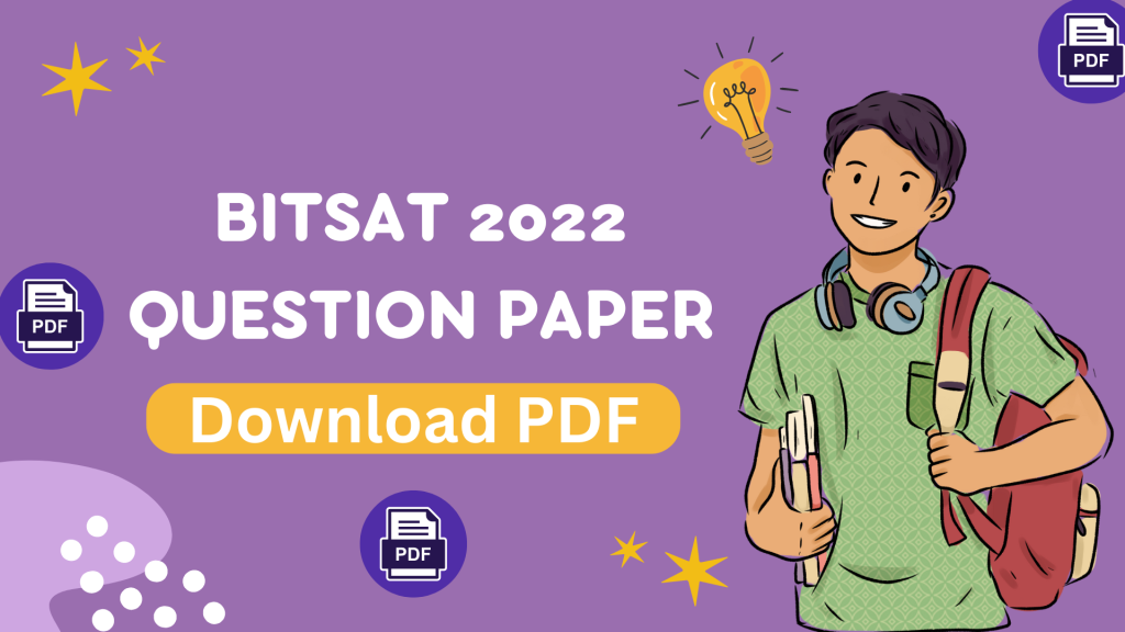 Bitsat 2022 Question Paper Download