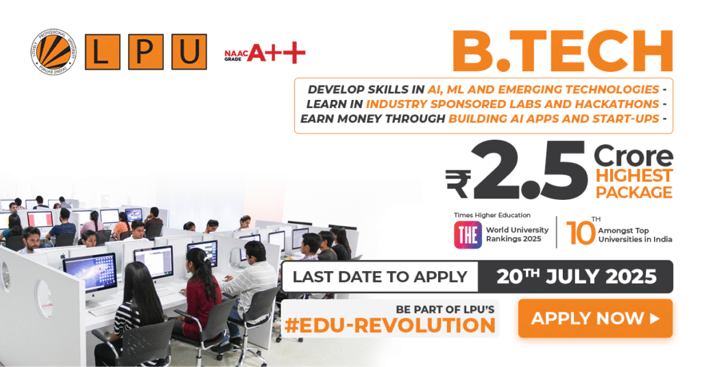 1200x628 Lpu 2025 B.tech Last Date To Apply