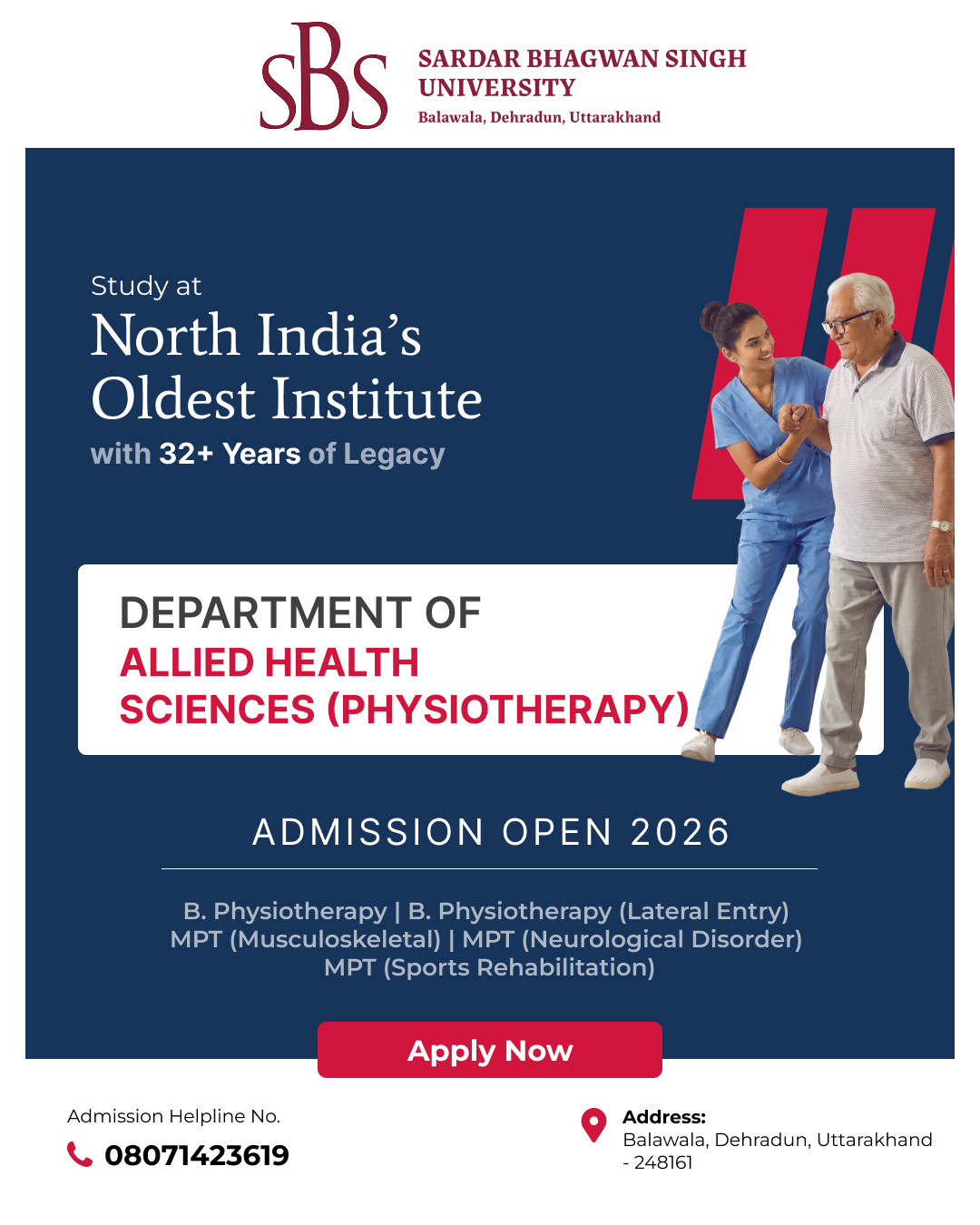 Allied Health Sciences (physiotherapy)